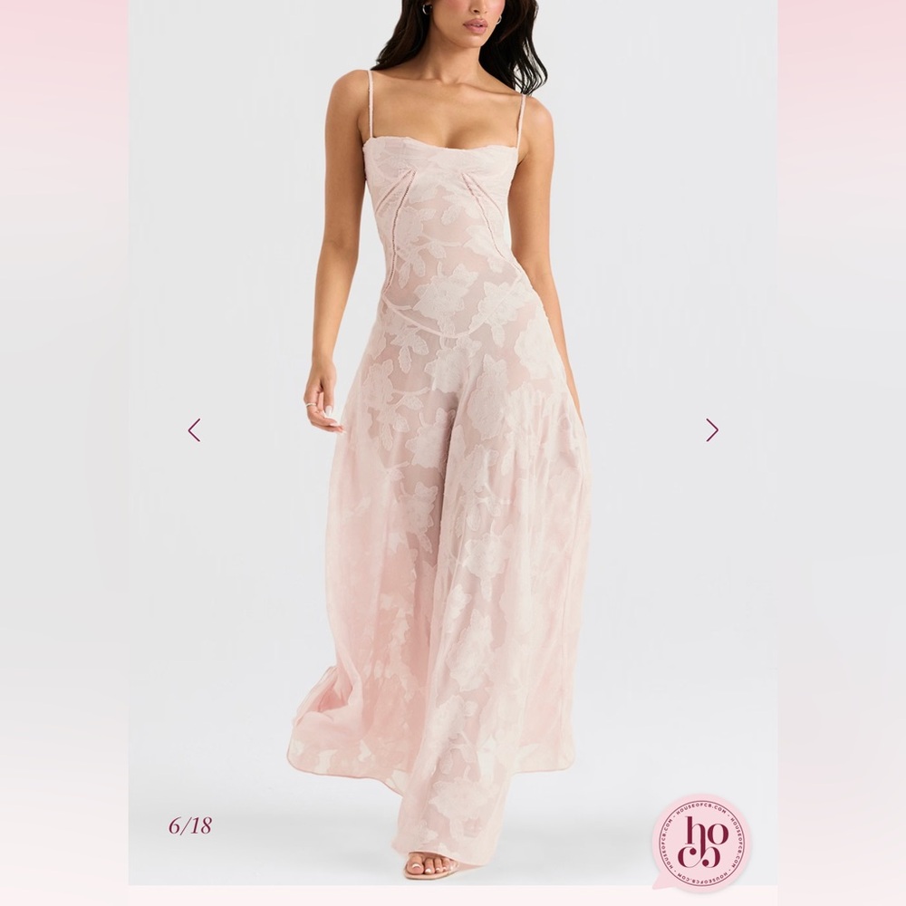House of CB Pink Seren Dress